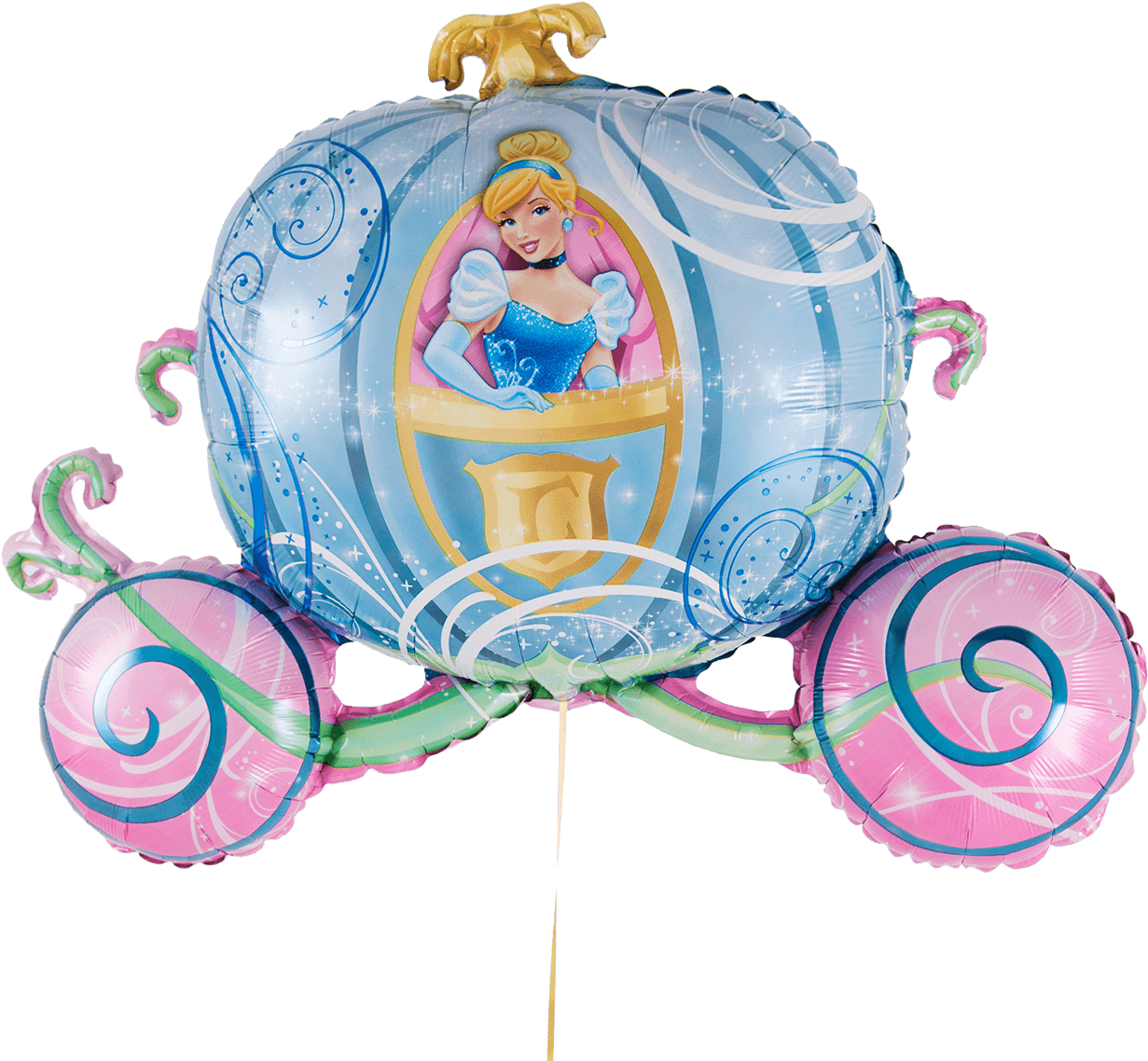 Cinderella Carriage Balloon PNG