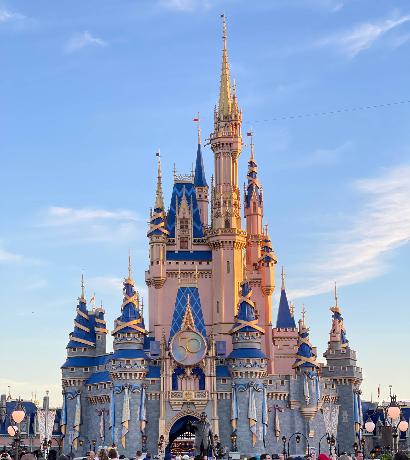 Castillode Cenicienta En Disneyworld Fondo de pantalla