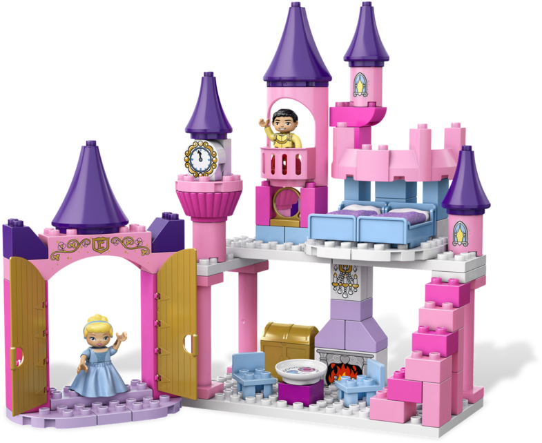 Cinderella Lego Castle Playset PNG