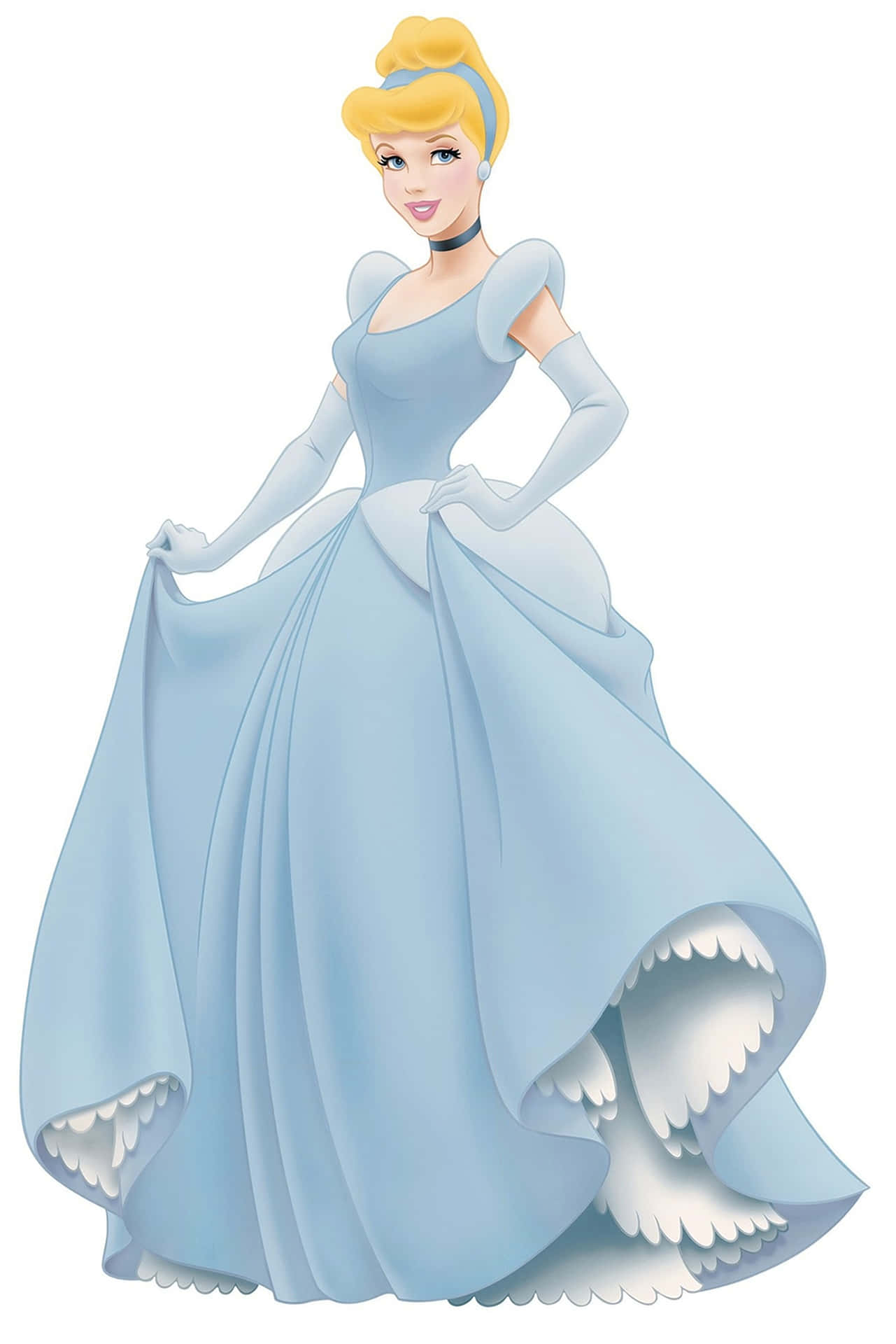 Cinderella steps into her future as a princess