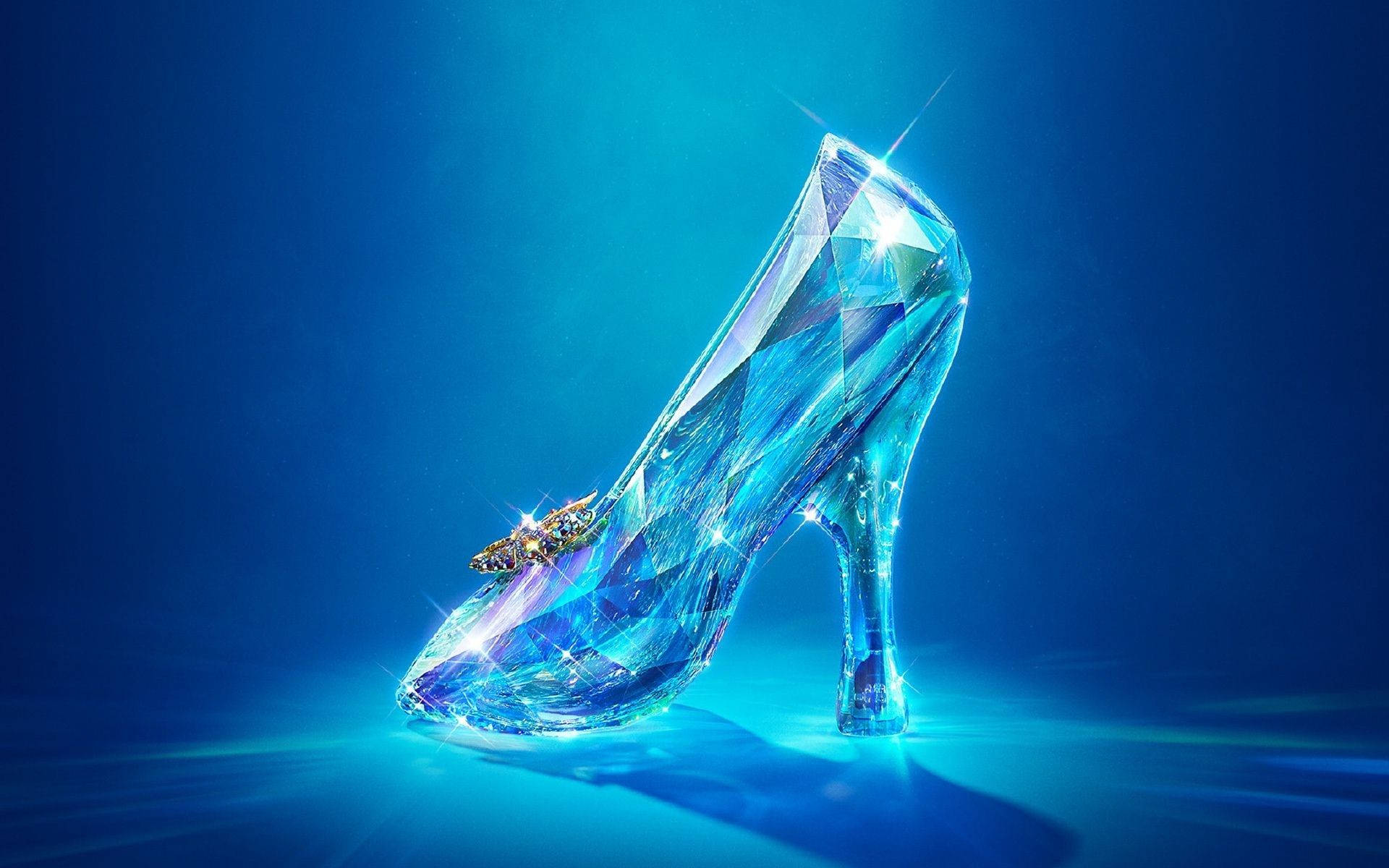Cinderella's Glass Slipper Wallpaper