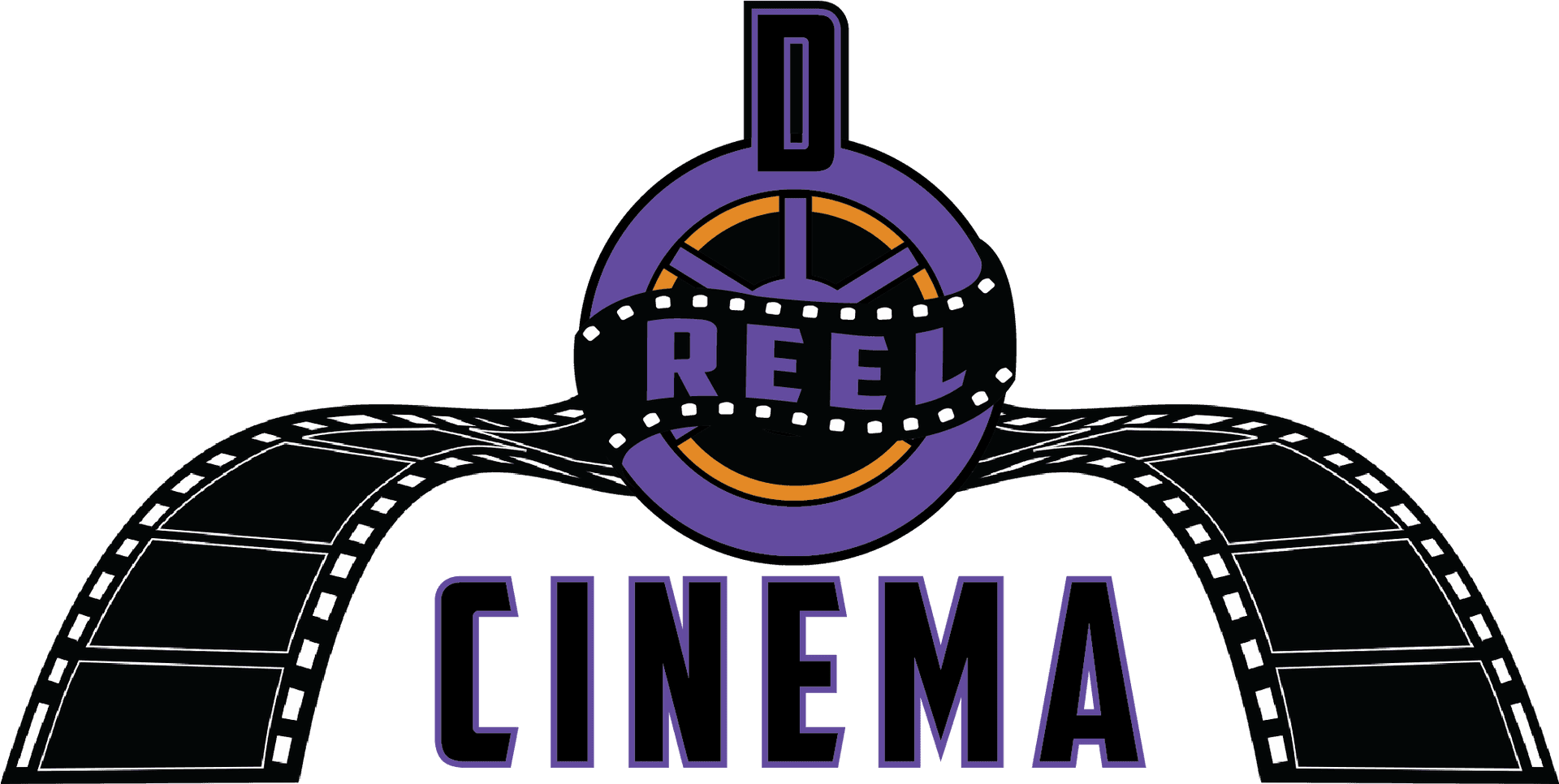 Download Cinema Reel Logo Graphic | Wallpapers.com