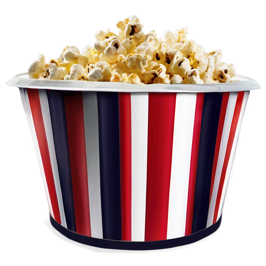 Cinema Style Popcorn Bucket Png Lkg PNG
