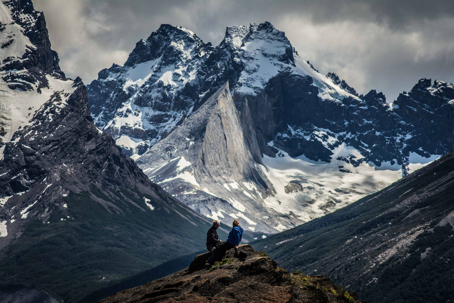 Cinematic Hiker's Paradise South America