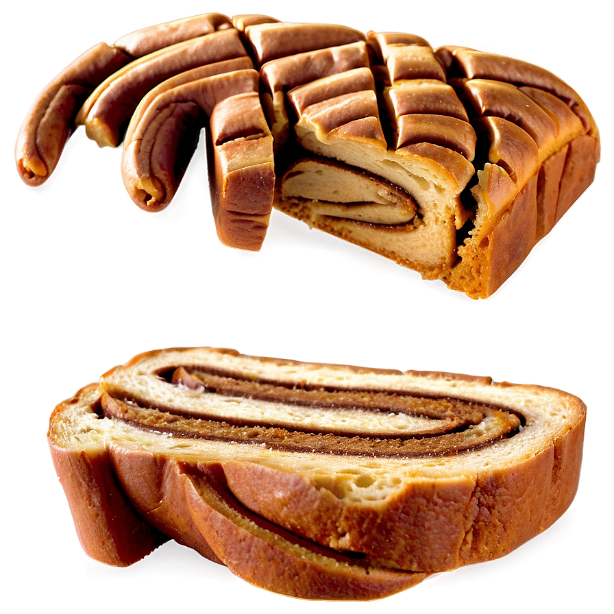 Cinnamon Bread Slice Png 06132024 PNG