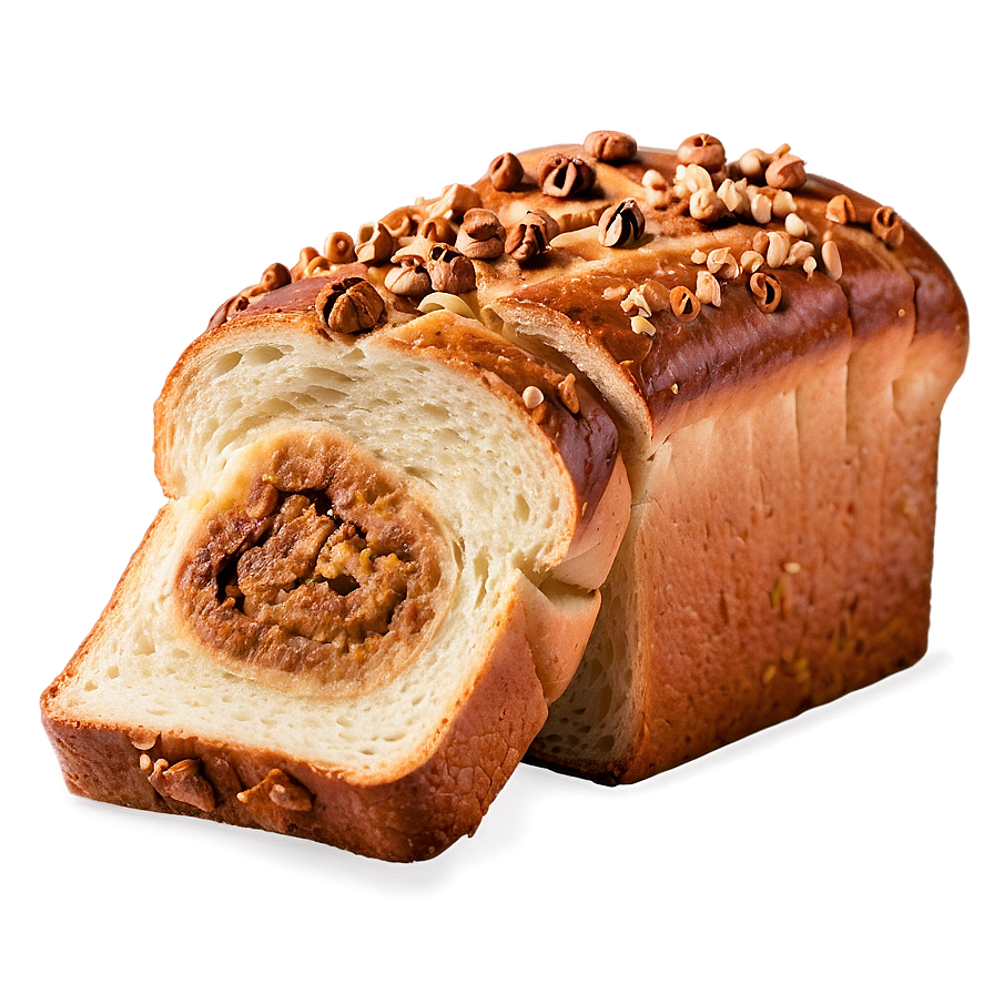 Cinnamon Bread Slice Png 06132024 PNG