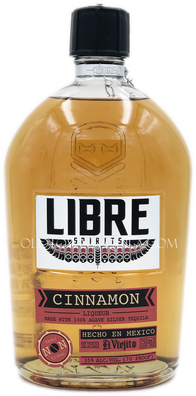 Cinnamon Flavored Liqueur Bottle PNG