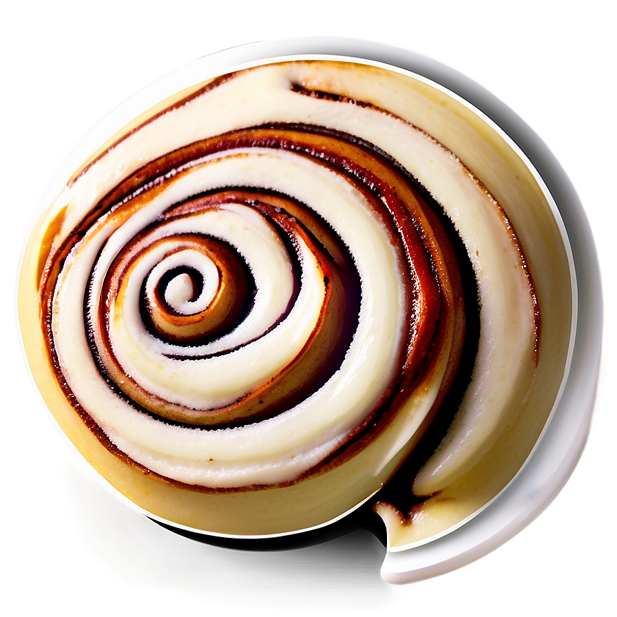 Cinnamon Roll Latte Art Png Wix39 PNG