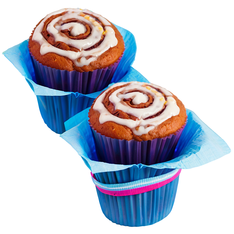 Cinnamon Roll Muffin Creation Png Nod8 PNG