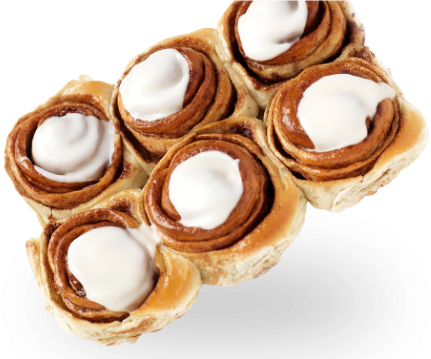 Cinnamon Rollswith Icing PNG