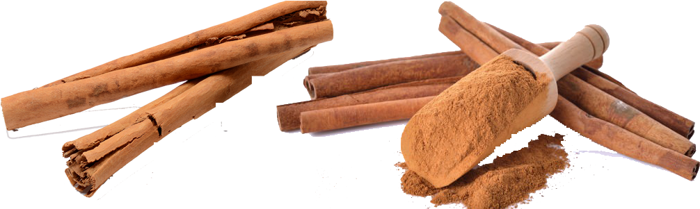 Cinnamon Sticksand Ground Spice PNG