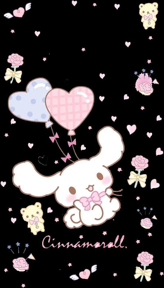 Download Cinnamoroll Heartsand Stars 