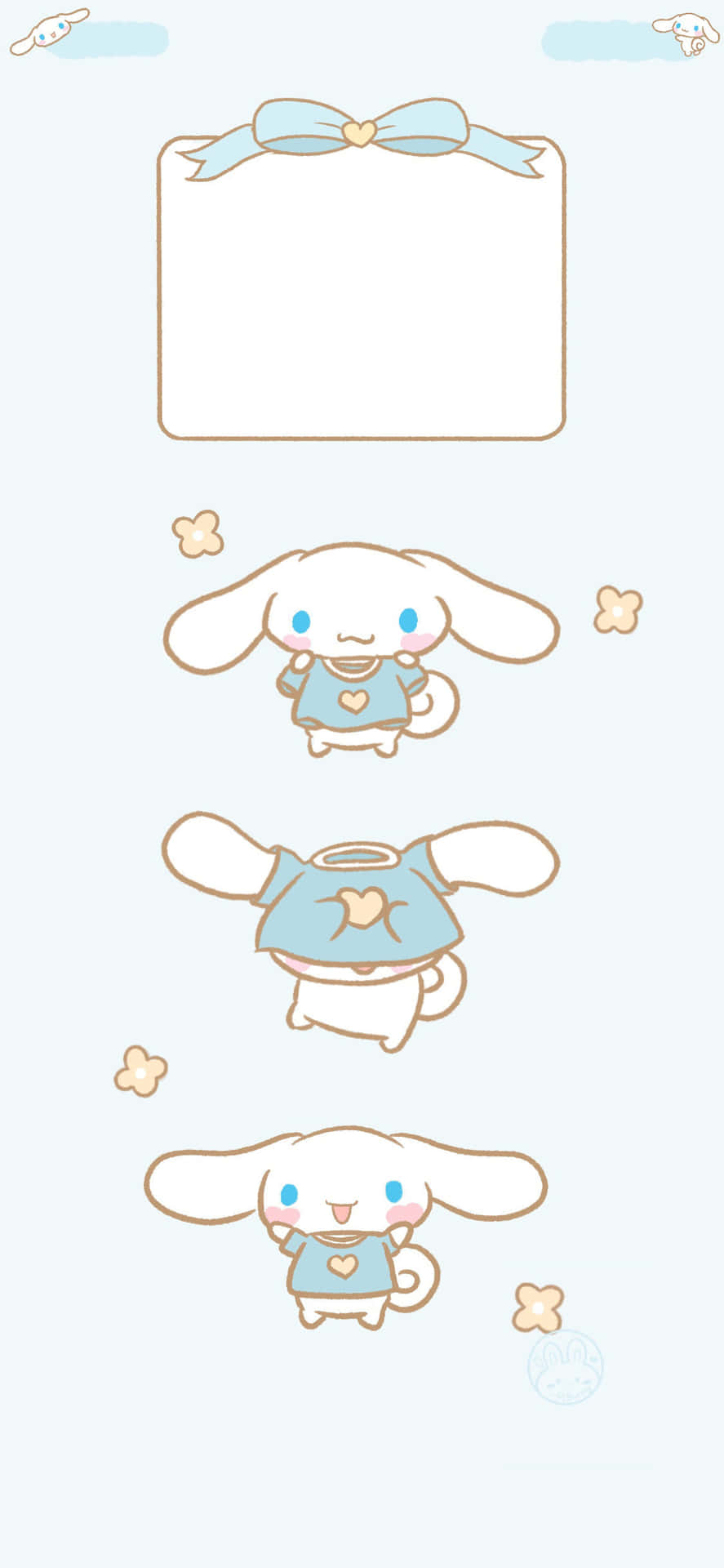 Cuddled Up with Cinnamoroll Wallpaper