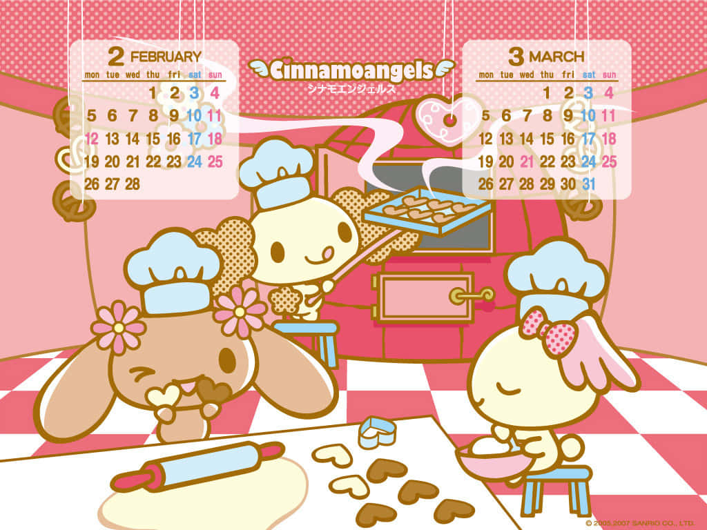 Own a piece of your childhood with this Cinnamoroll themed laptop Wallpaper