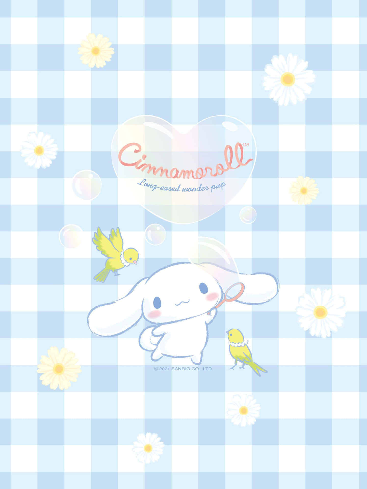 Take your favorite fluffy friends with you always with the Cinnamoroll Phone! Wallpaper