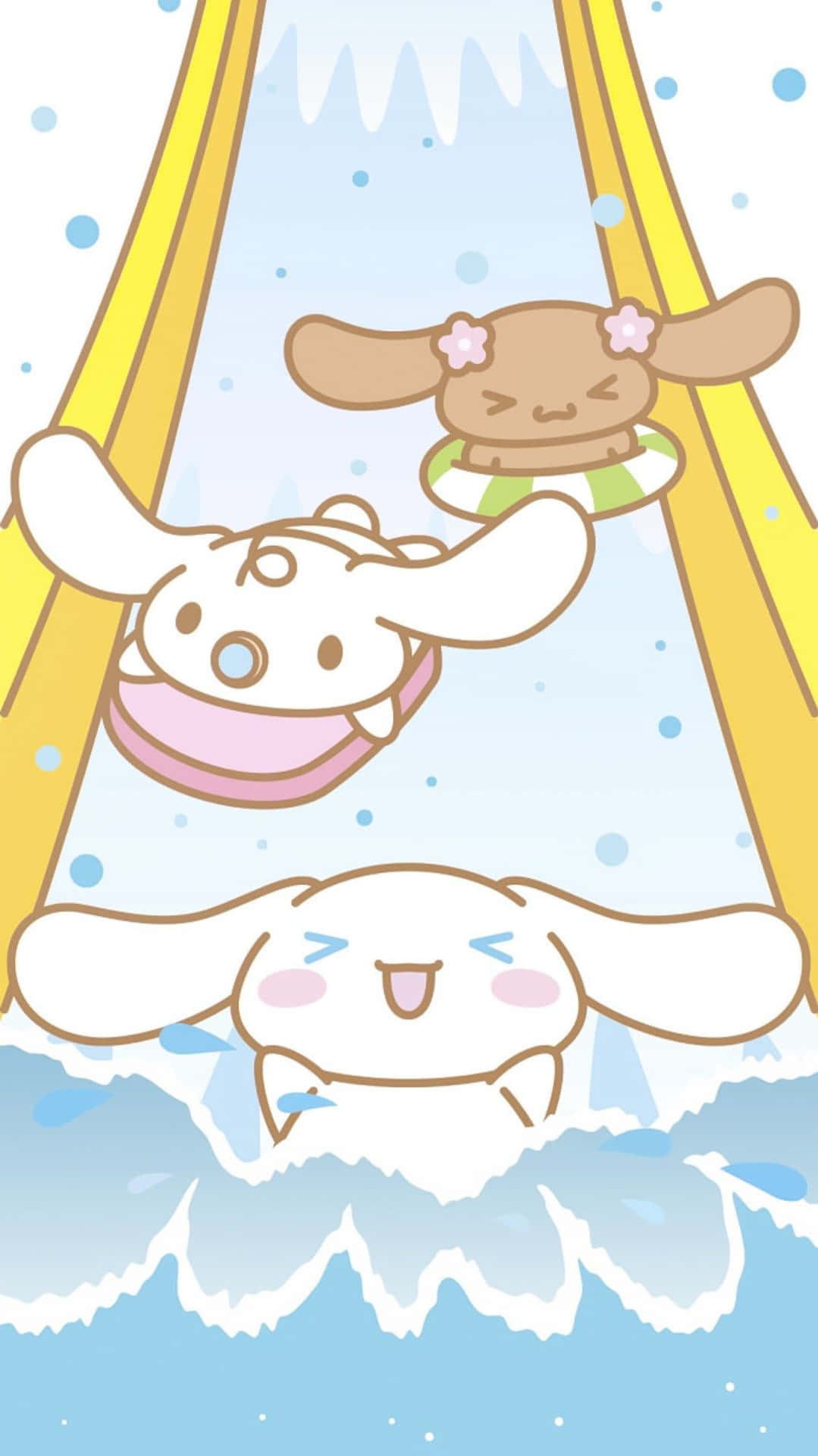 Download Cinnamoroll looks ever so cute in this adorable Sanrio artwork.  Wallpaper