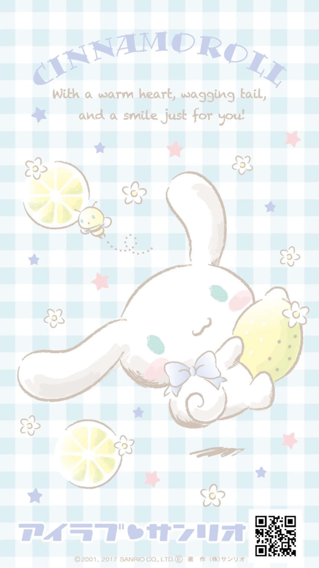 Enjoy a sweet moment with Cinnamoroll and Sanrio. Wallpaper
