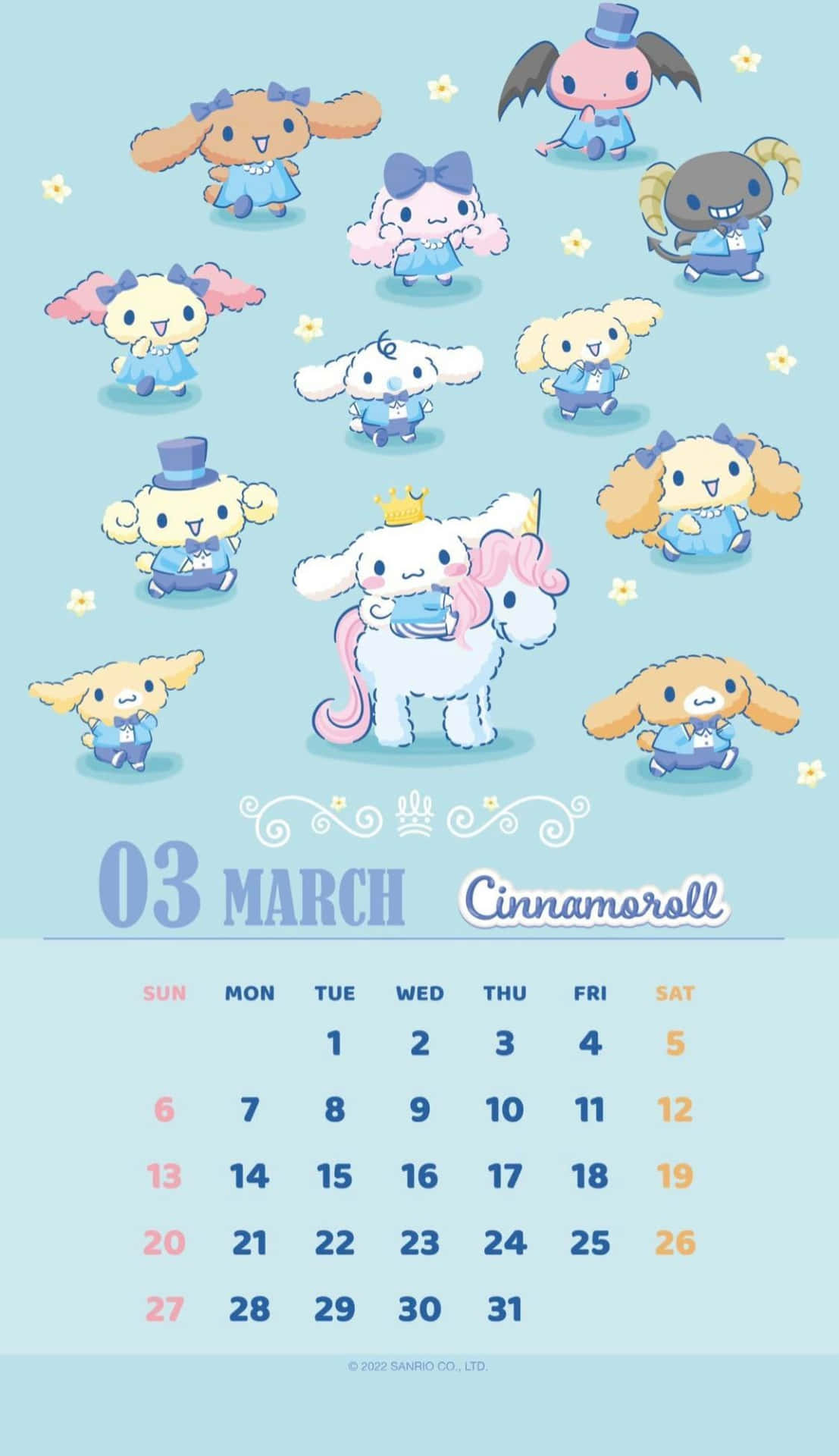Cute-as-can-be Cinnamoroll from Sanrio! Wallpaper