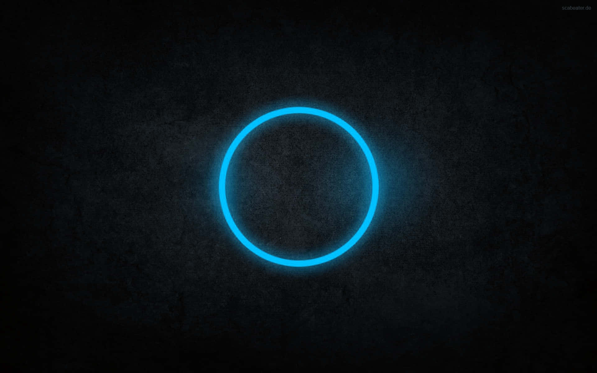 A minimalist blue abstract circle pattern.