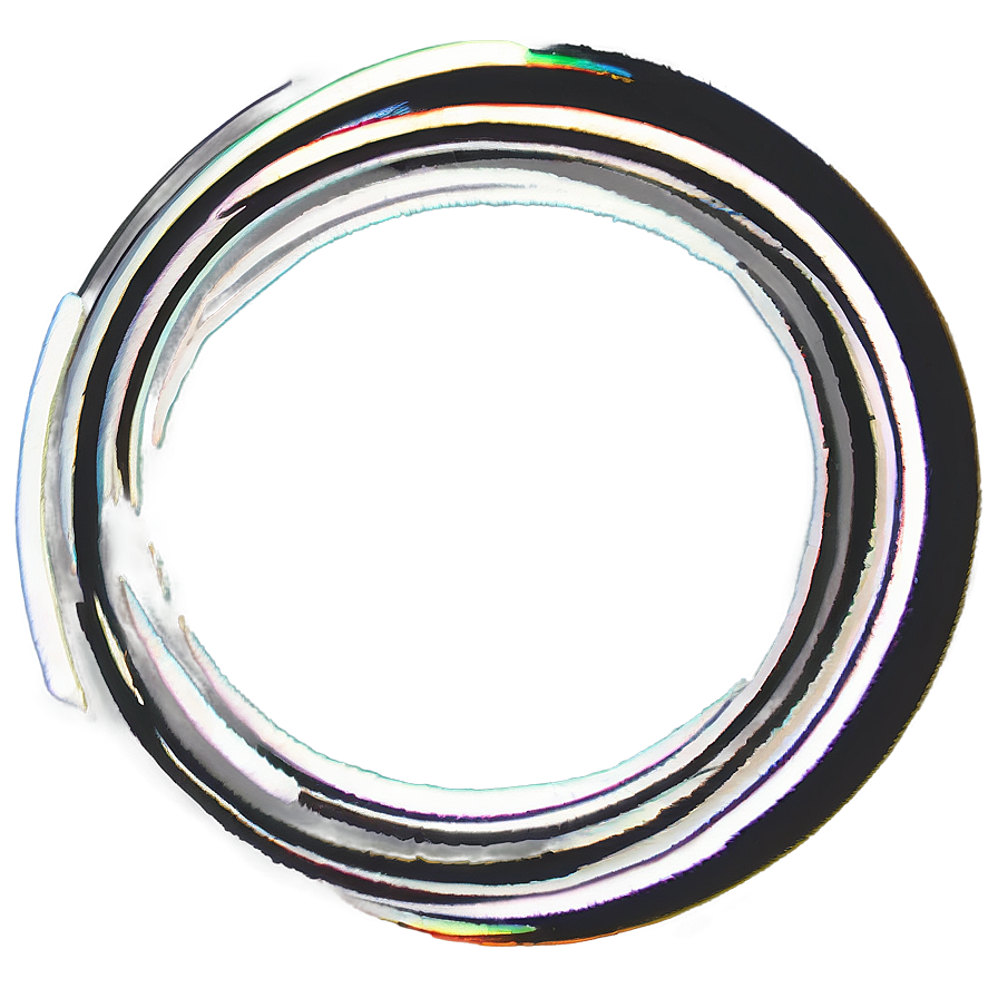 Circle Doodle Outline Png Hsc PNG