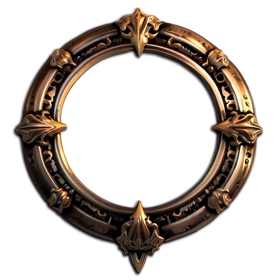 Circle Frame Outline Png 28 PNG