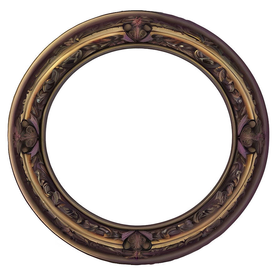 Circle Frame Template Png Ggw PNG