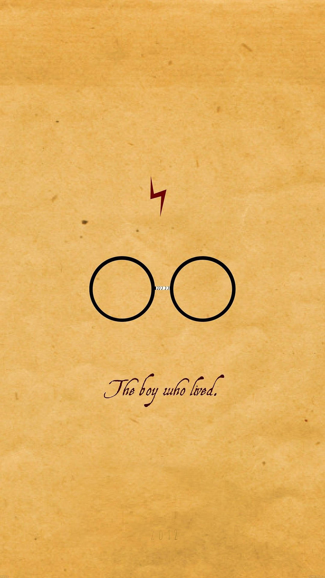 Circle Glasses Harry Potter Iphone Wallpaper