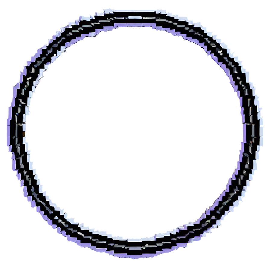 Circle In Pixel Art Png Ilf69 PNG