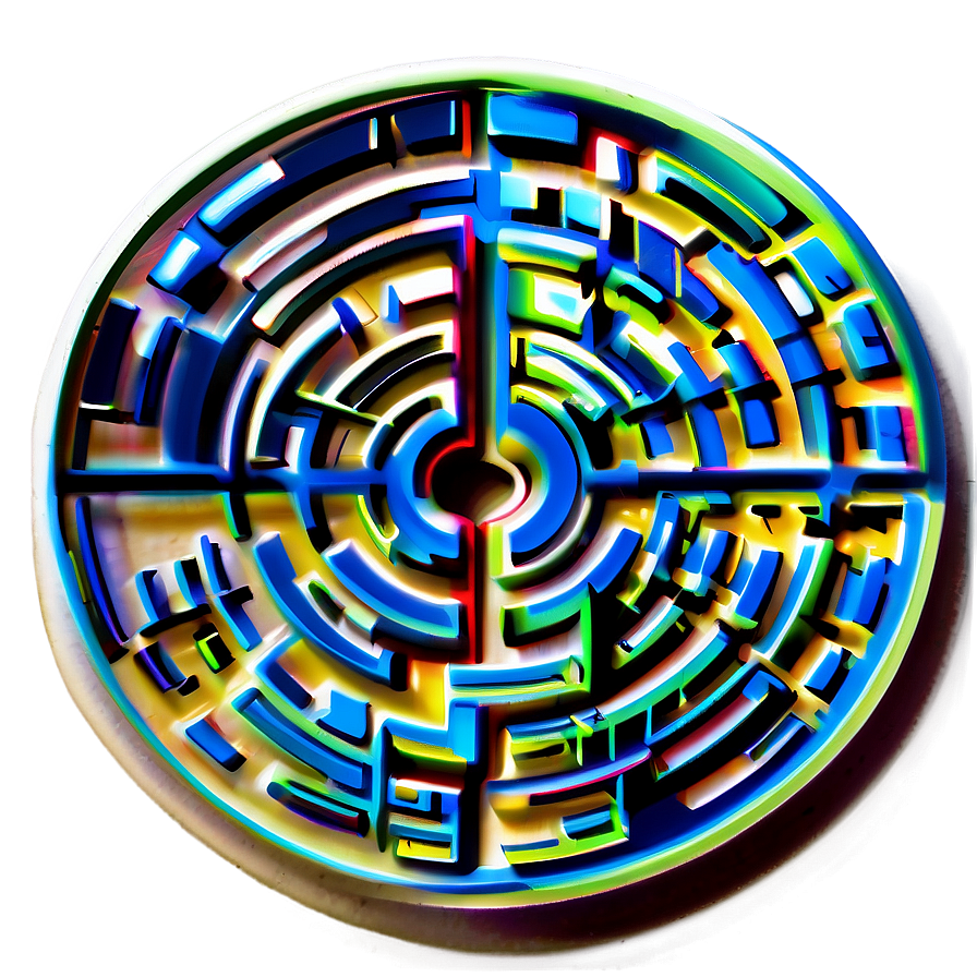 Circle Maze Puzzle Png 99 PNG