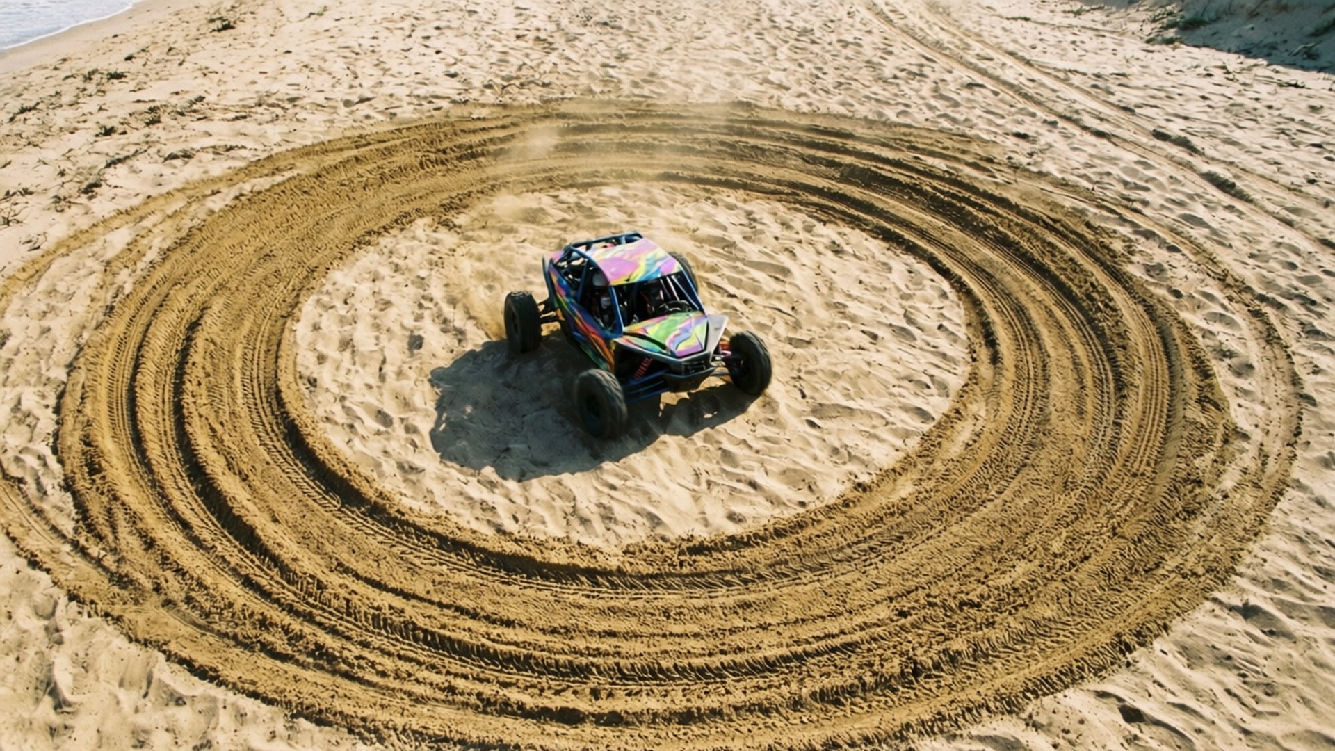 Circle Track Play Wallpaper