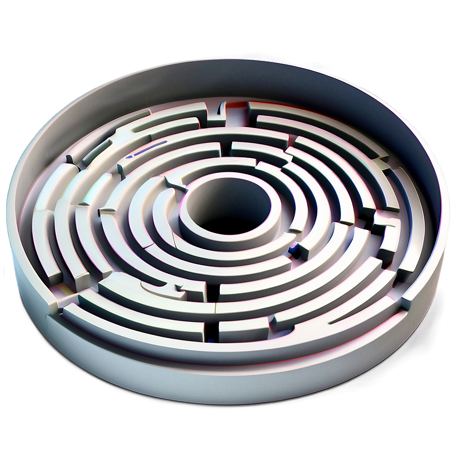 Circle Vector Maze Png Uoq10 PNG