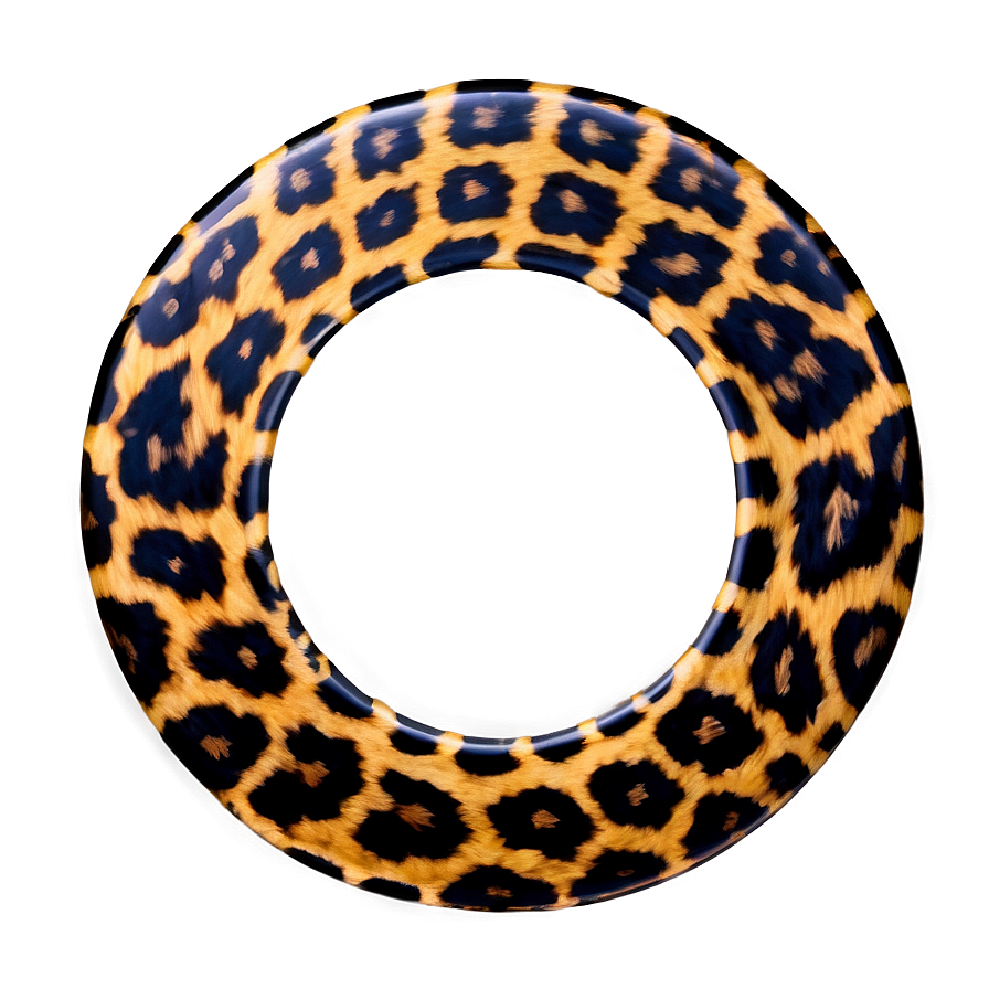 Circle With Animal Print Png 10 PNG