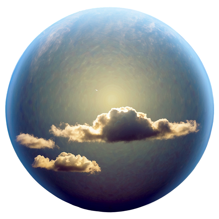 Circle With Clouds Png 91 PNG