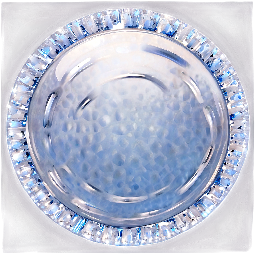 Circle With Ice Texture Png Exn62 PNG