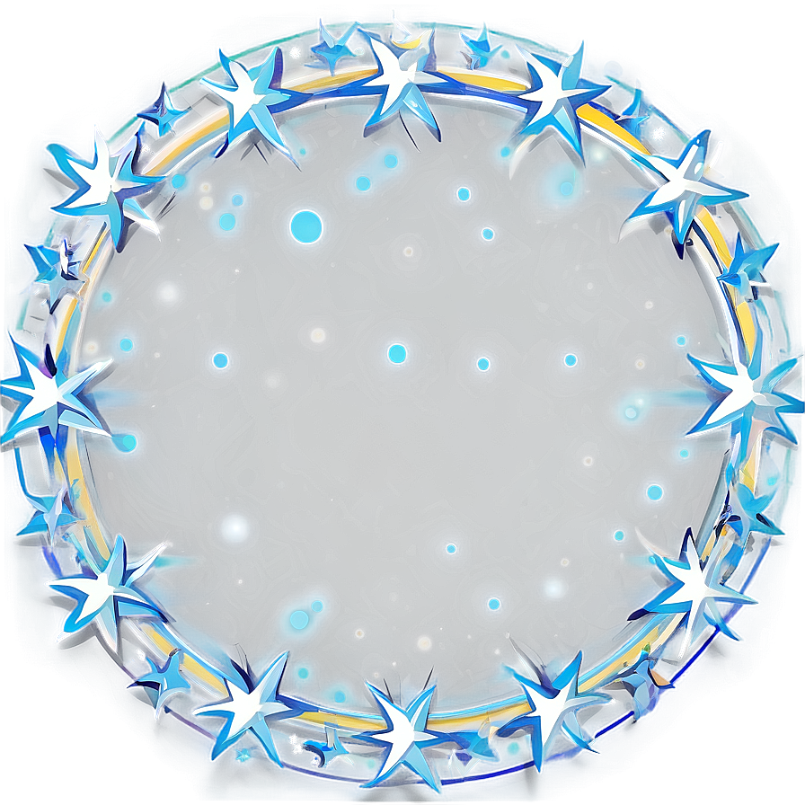 Circle With Stars Png 13 PNG