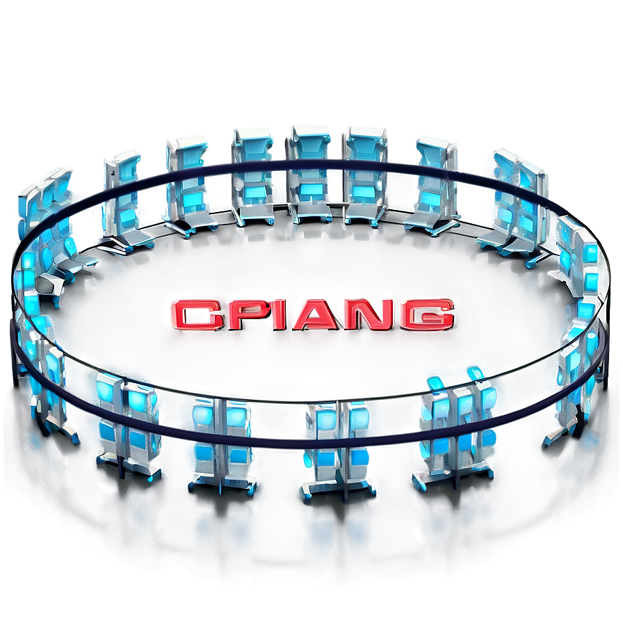 Circular Arena3 D Rendering PNG