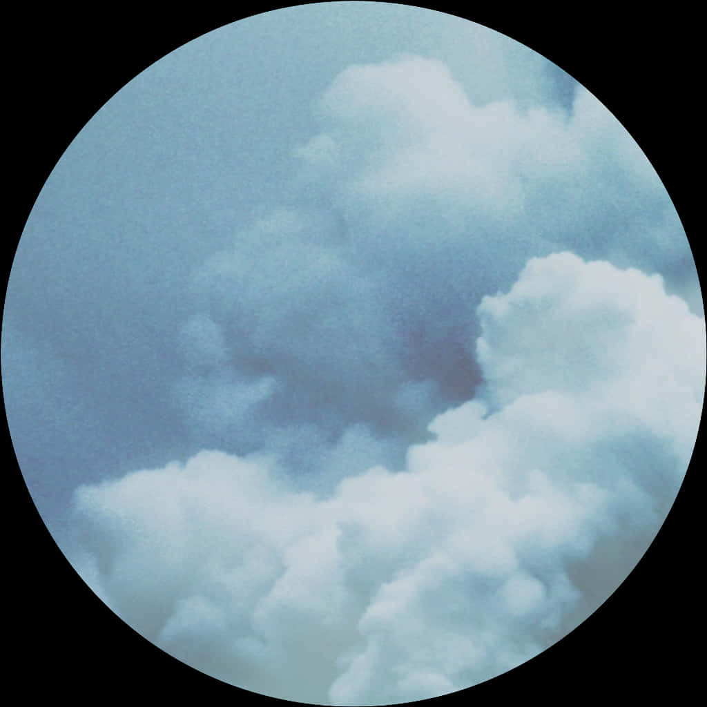 Circular Cloudscape Photography PNG