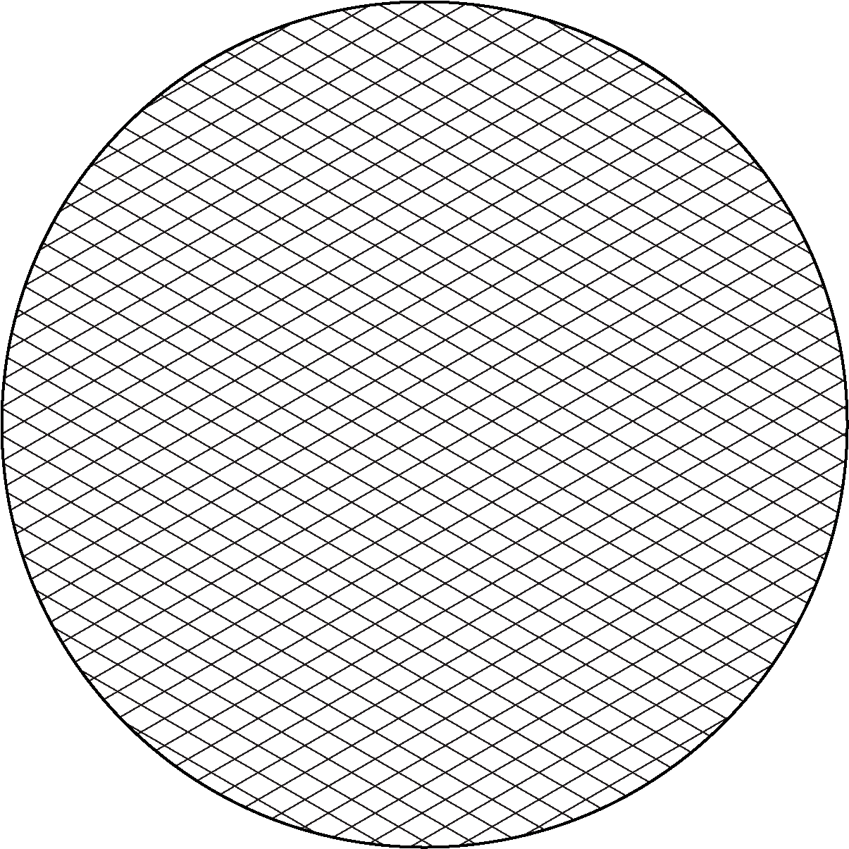 Circular Grid Pattern Background PNG