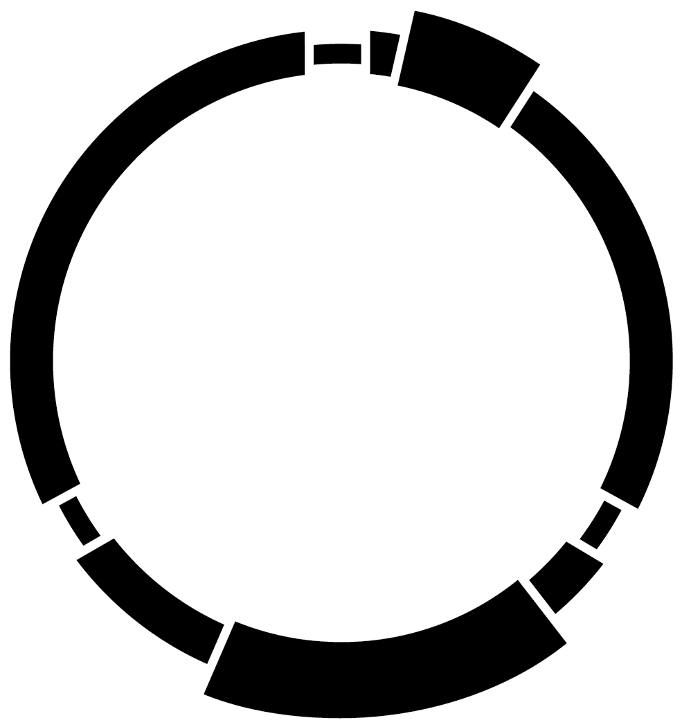 Circular Loading Icon Blackand White PNG