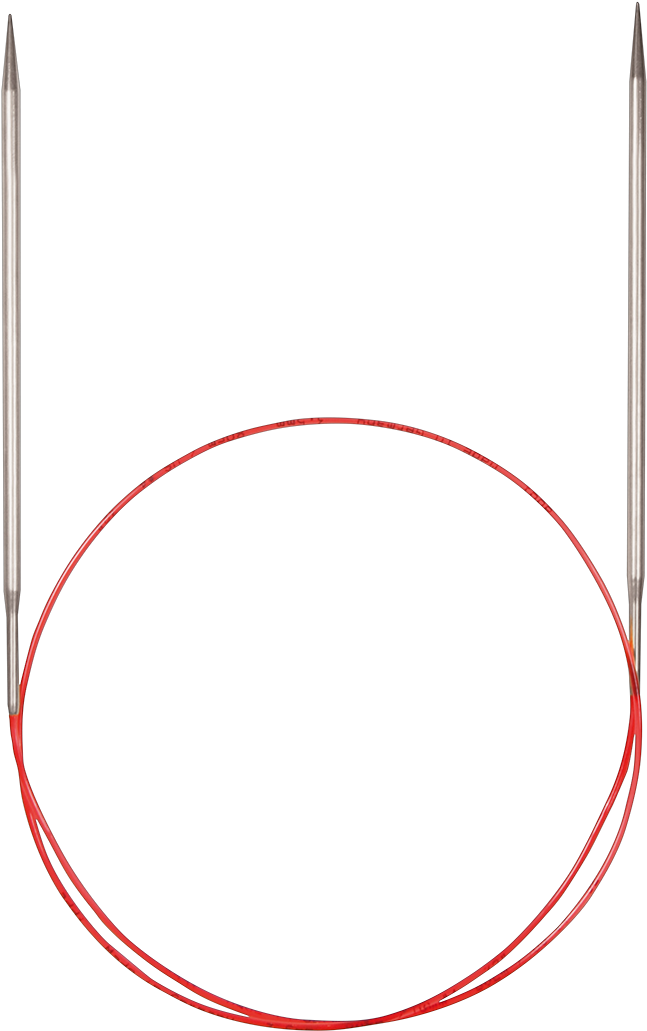 Circular Needleand Red Thread PNG