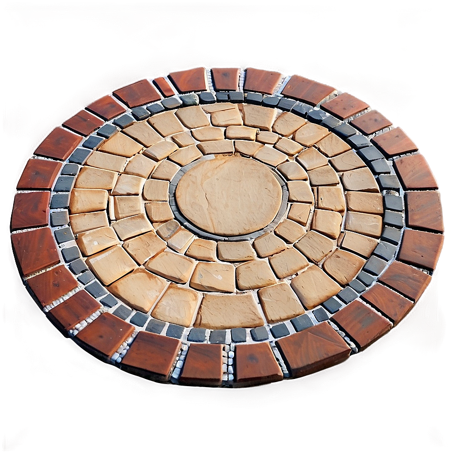 Circular Paving Design Png Tpx PNG