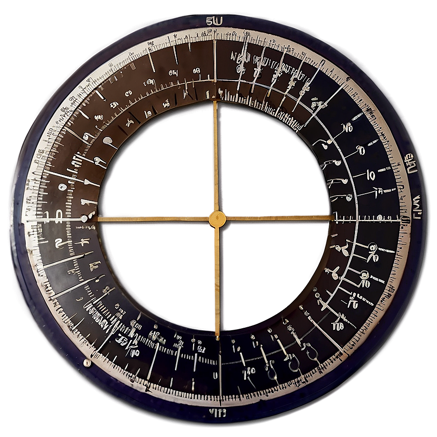 Circular Protractor Png 93 PNG