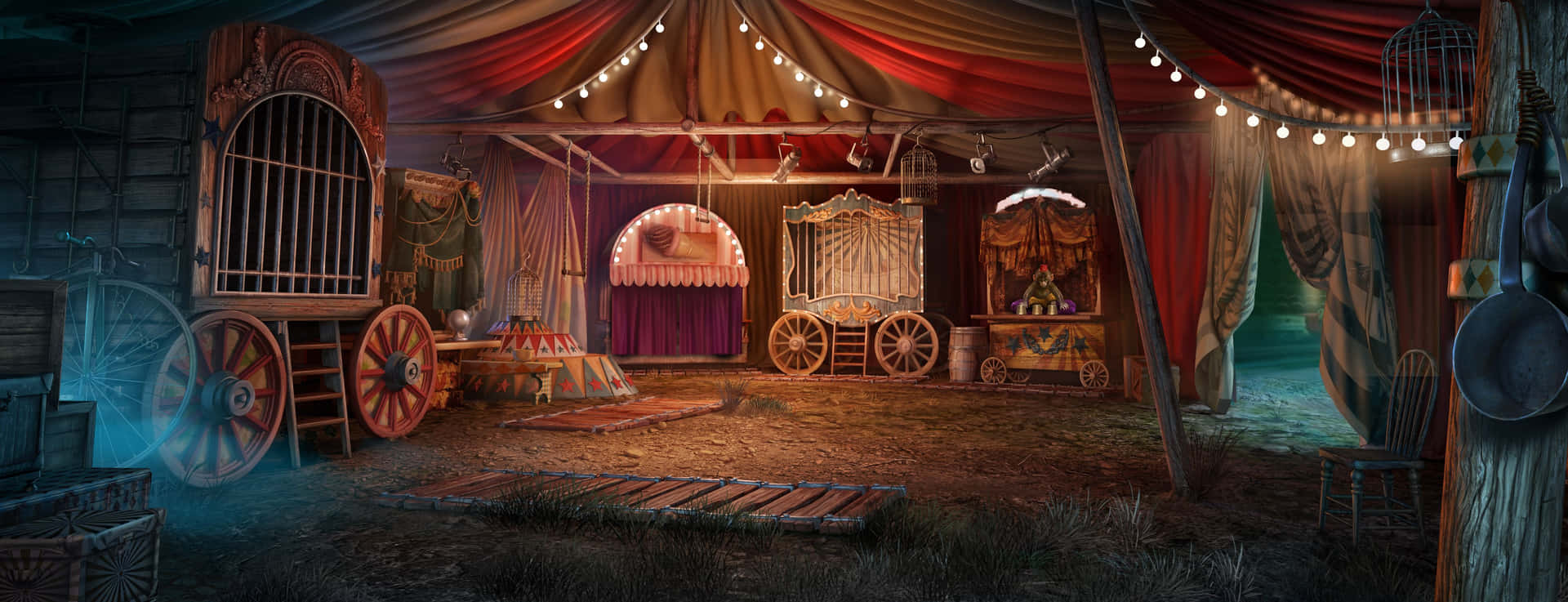 Circus Stage Background by WillDinoMaster55 on DeviantArt