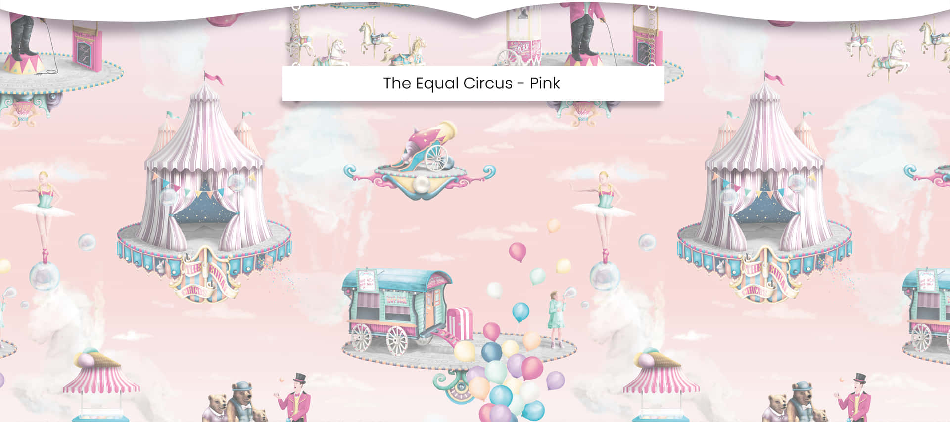 Einklassischer Zirkus Voller Farbe Und Spaß