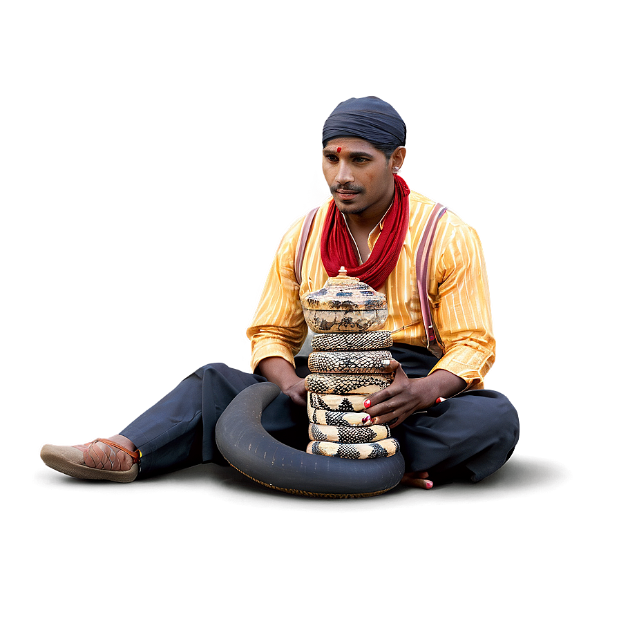 Download Circus Snake Charmer Png 06122024 | Wallpapers.com