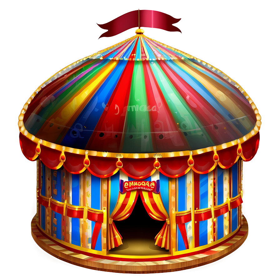 Circus Tent A PNG