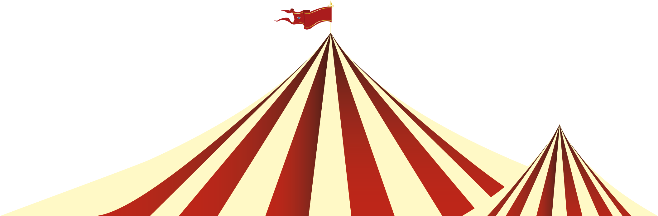 Circus Tent Peak Festival Graphic PNG