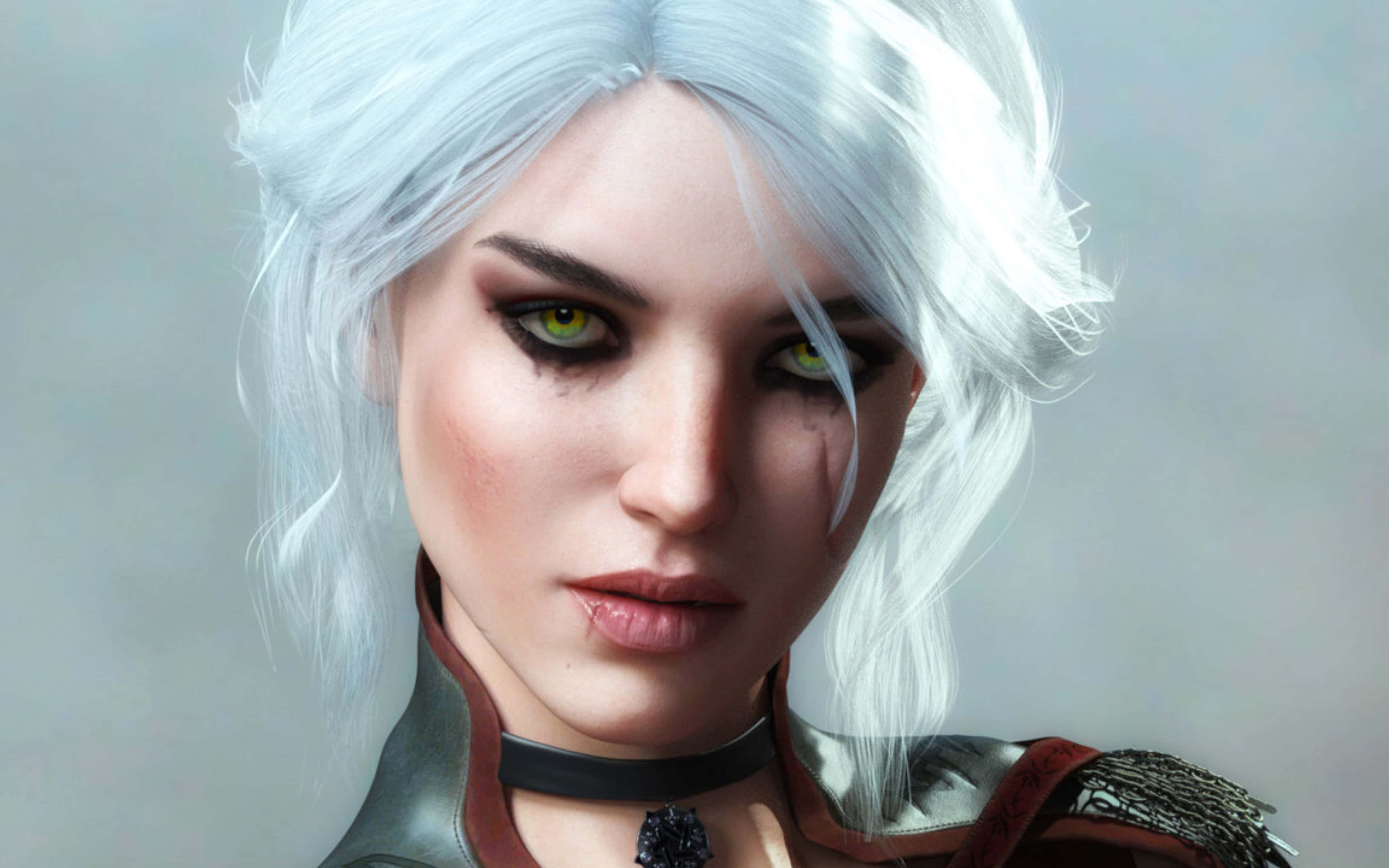 Ciri In Combat - A Riveting Image Of The Witcher's Lethal Lady Wallpaper