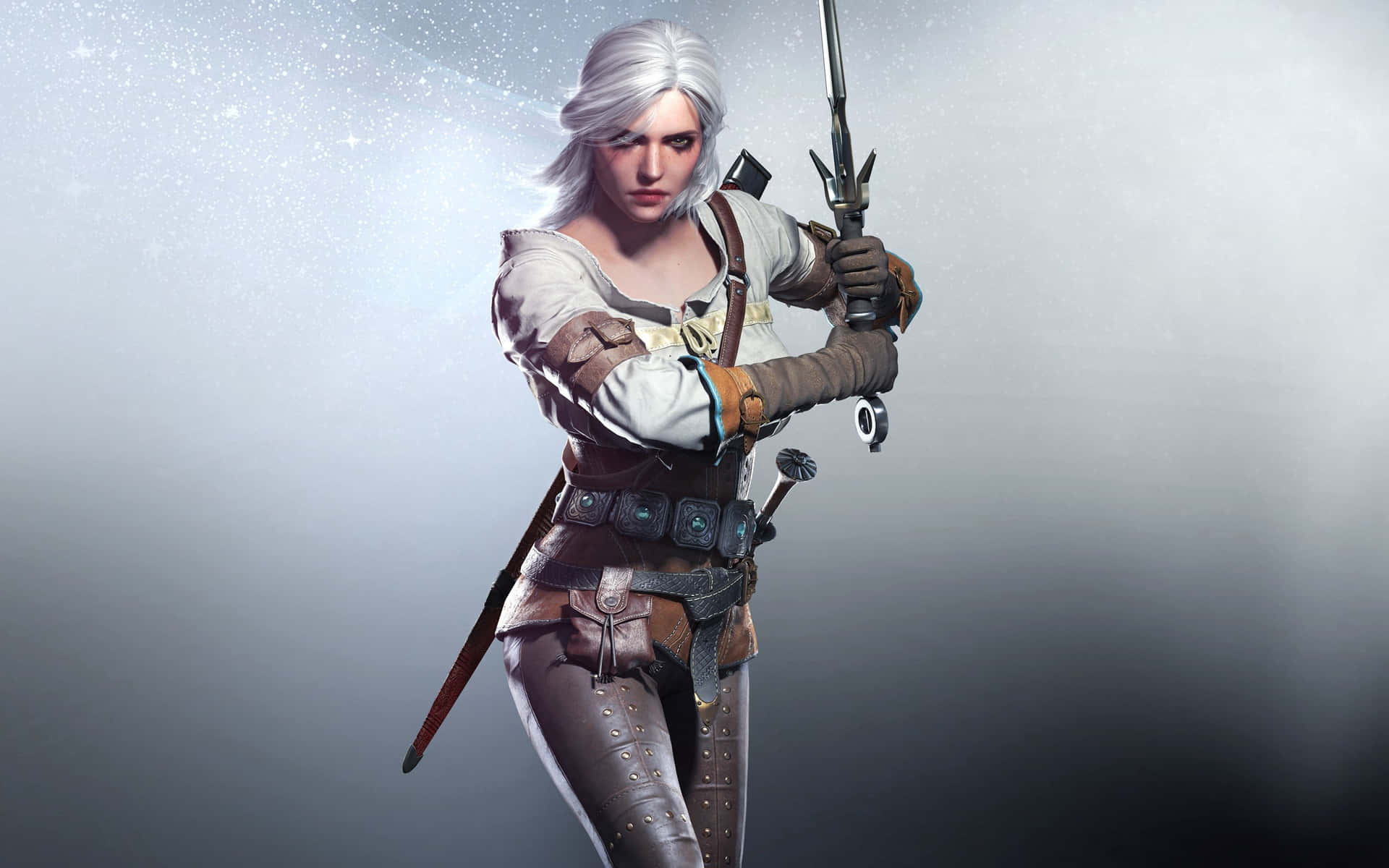 Ciri Witcher Character Artwork Wallpaper