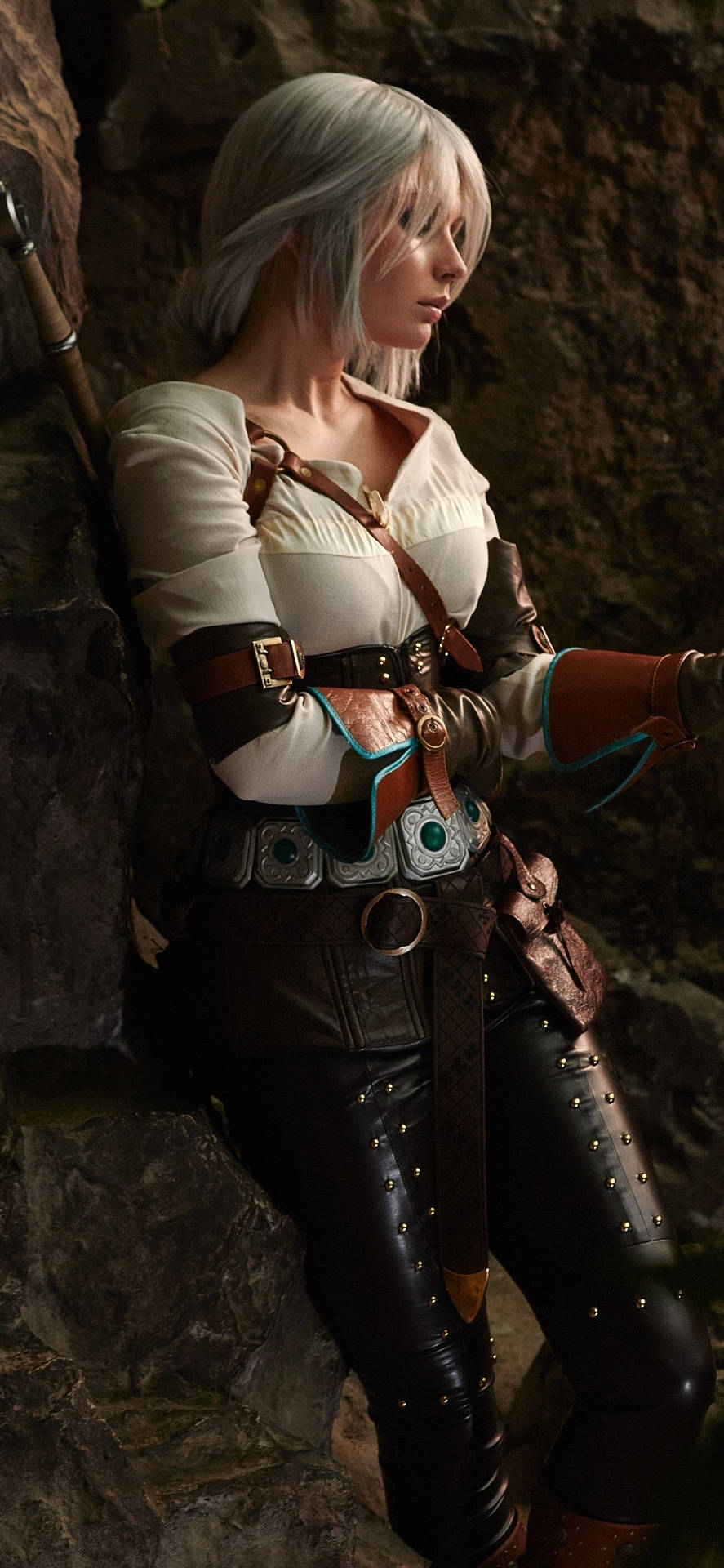 Ciri's outfit Witcher 3 Android Wallpaper Wallpaper